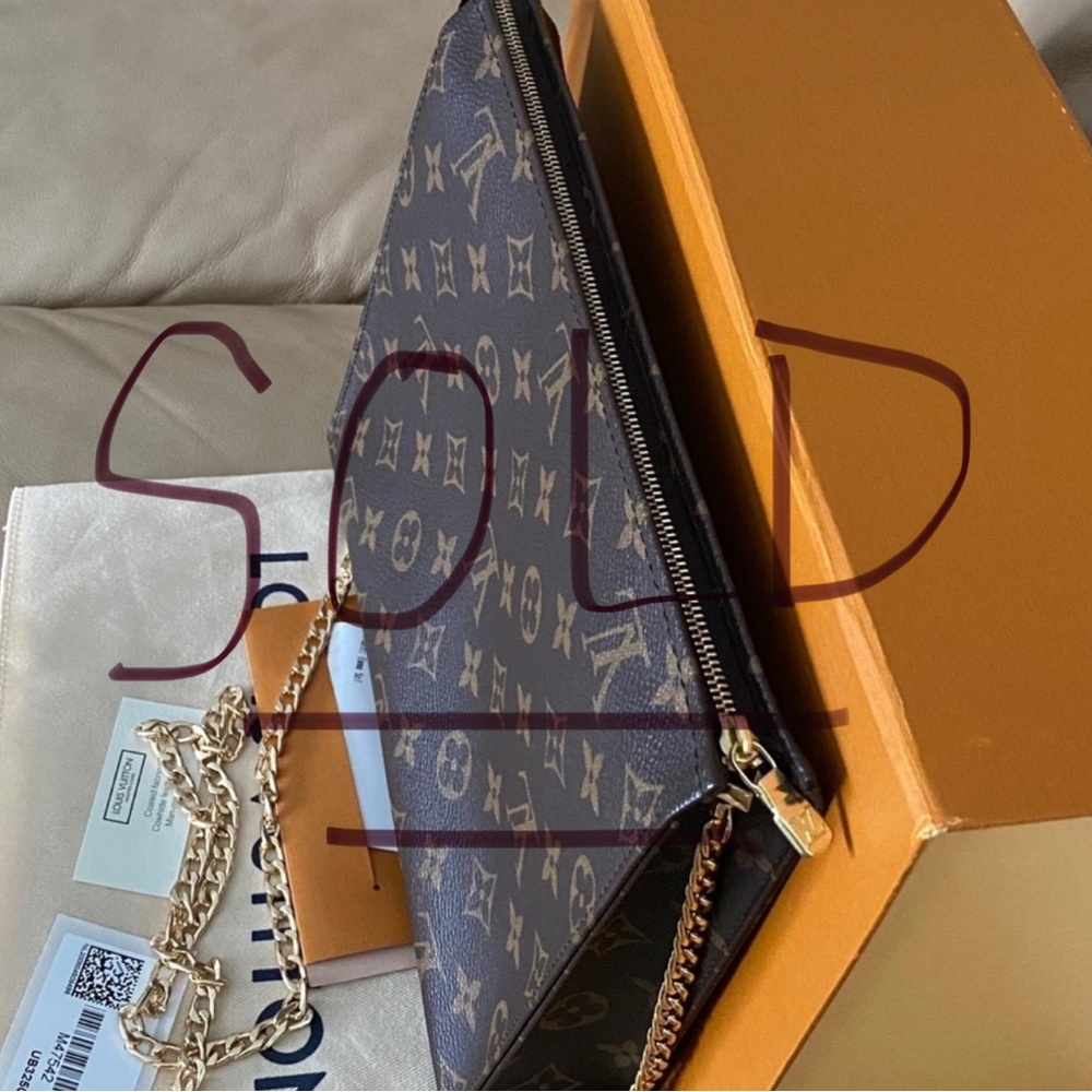 SOLD Louis Vuitton Brown Monogram Crossbody Bag